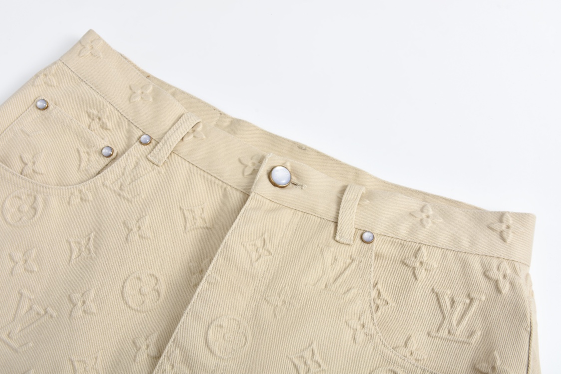 Carpenter All Over Printed Embossed Jeans