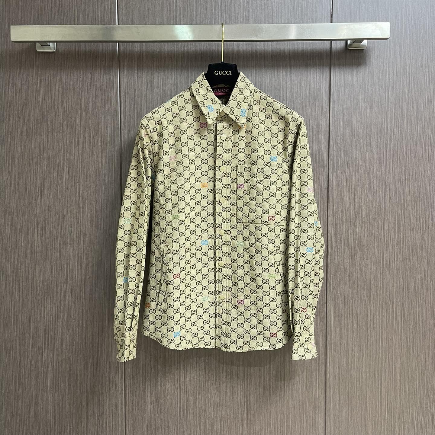 Colorful Fringed Long Sleeve Shirt