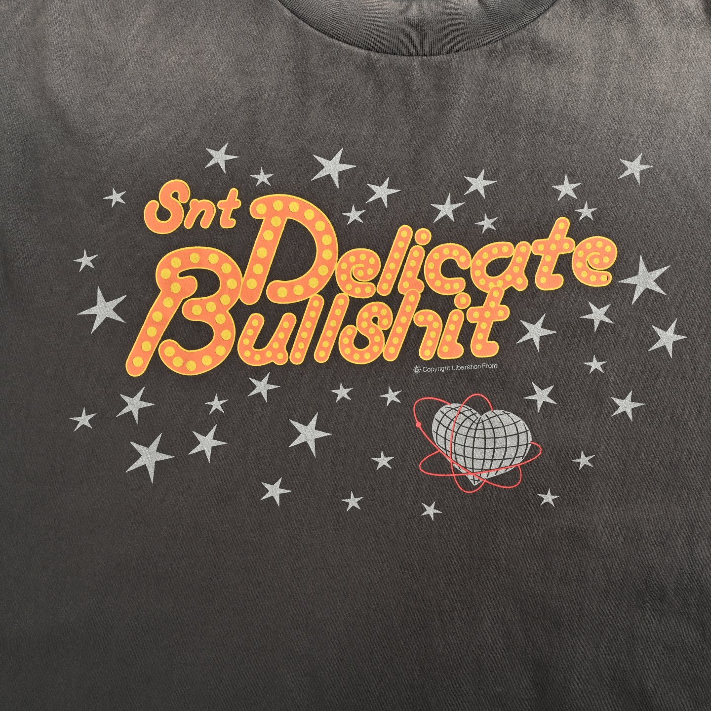 Star Slogan Printed T-Shirt