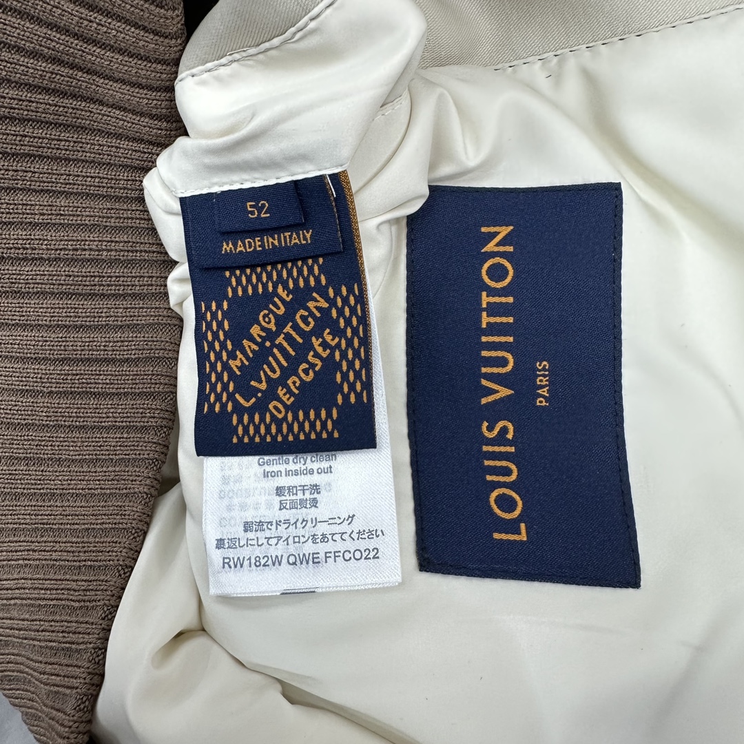 Hand-embroidered Wool And Ostrich Leather Baseball Jacket