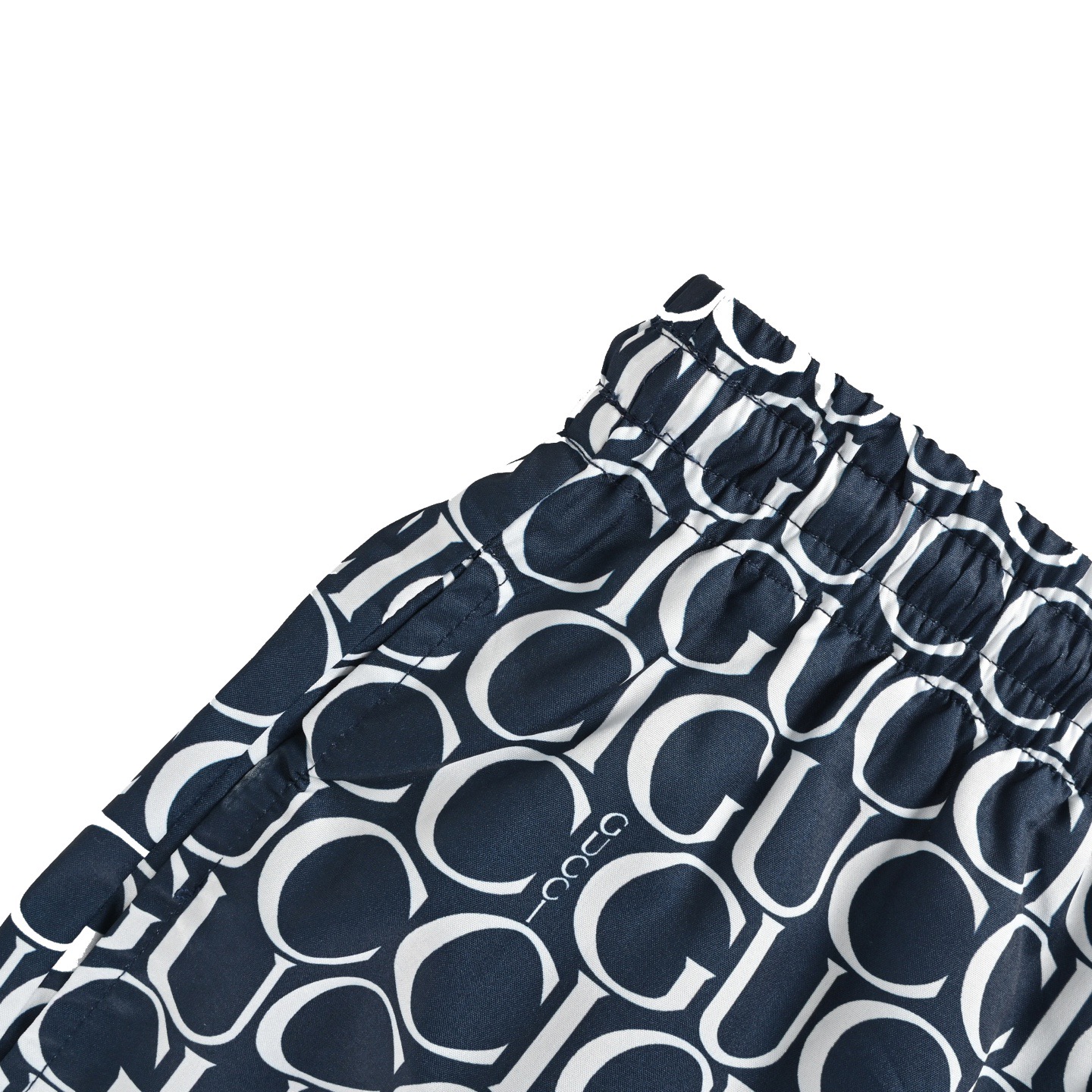 All-over barrage print shorts