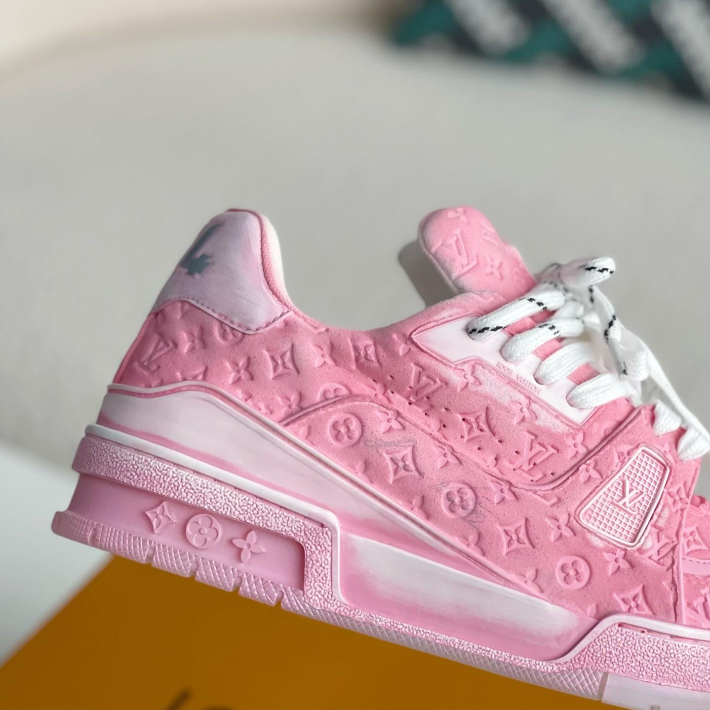 Pink Trainer Sneakers