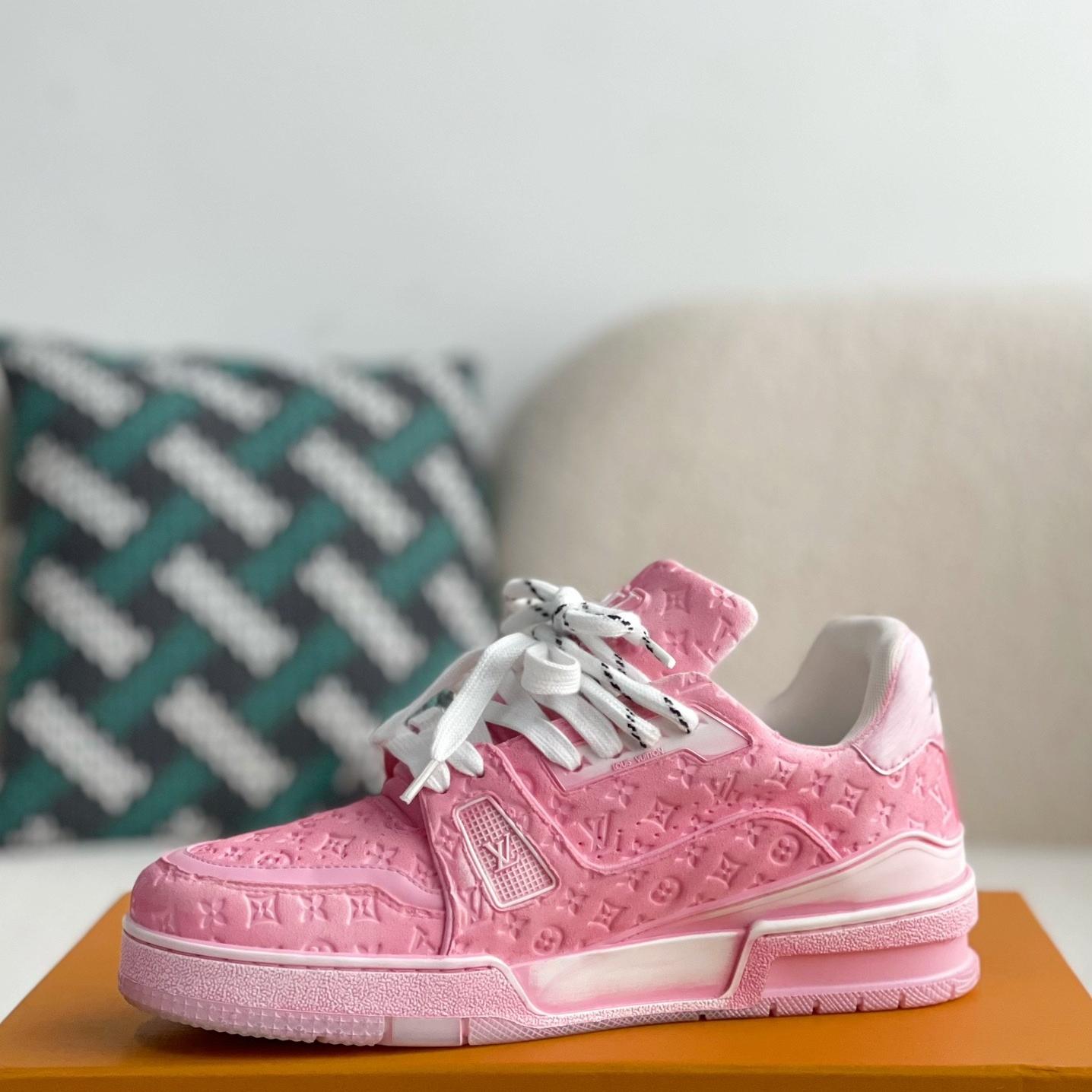Pink Trainer Sneakers