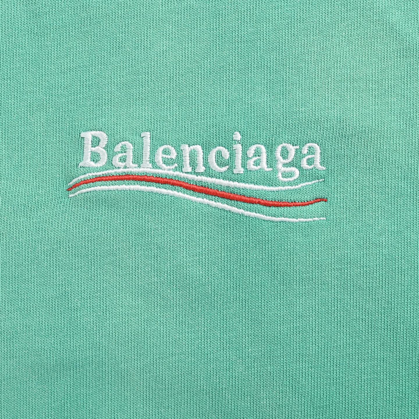 Retro Washed Coke Wave Embroidered T-Shirt