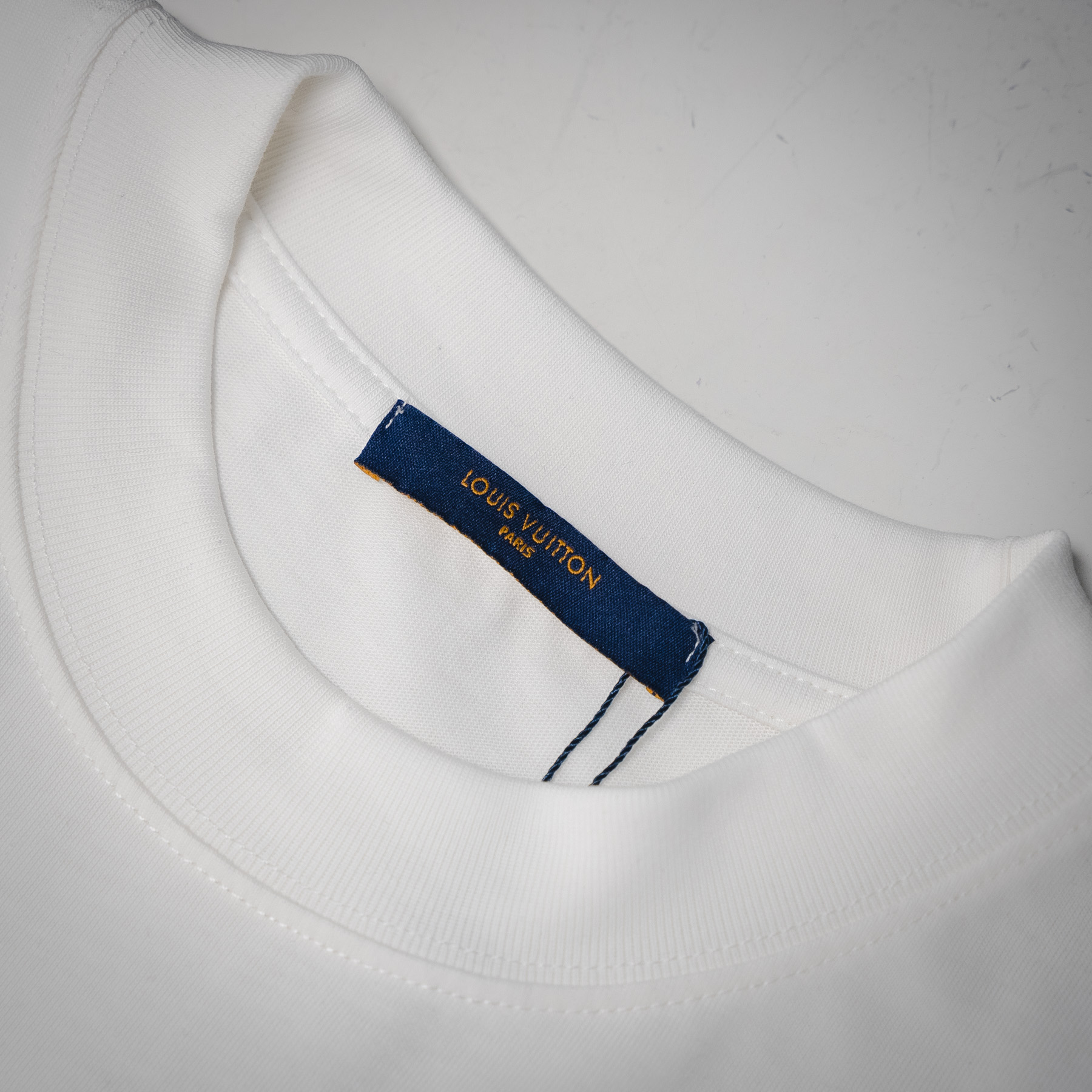 25SS Overlapping Letter Print Short Sleeve T-Shirt