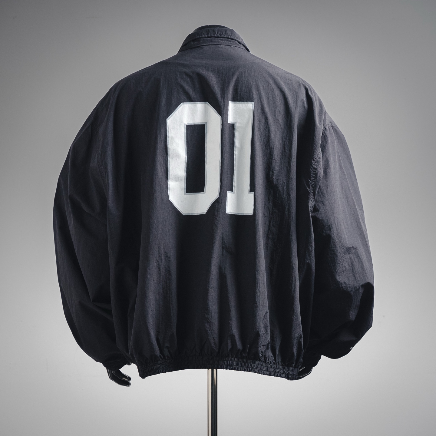 24FW 01 Football Team Logo Stand Collar Jacket