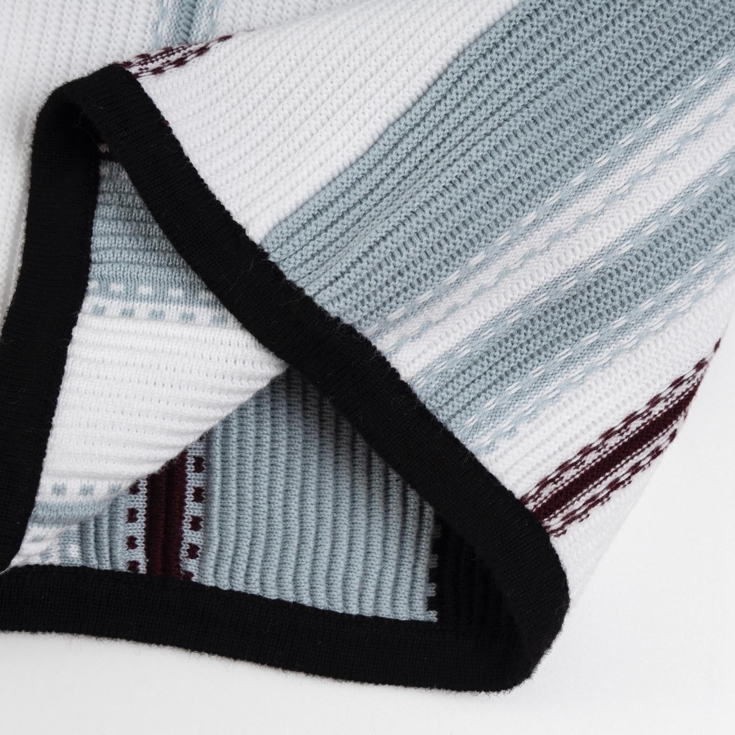 Striped Crochet Shorts