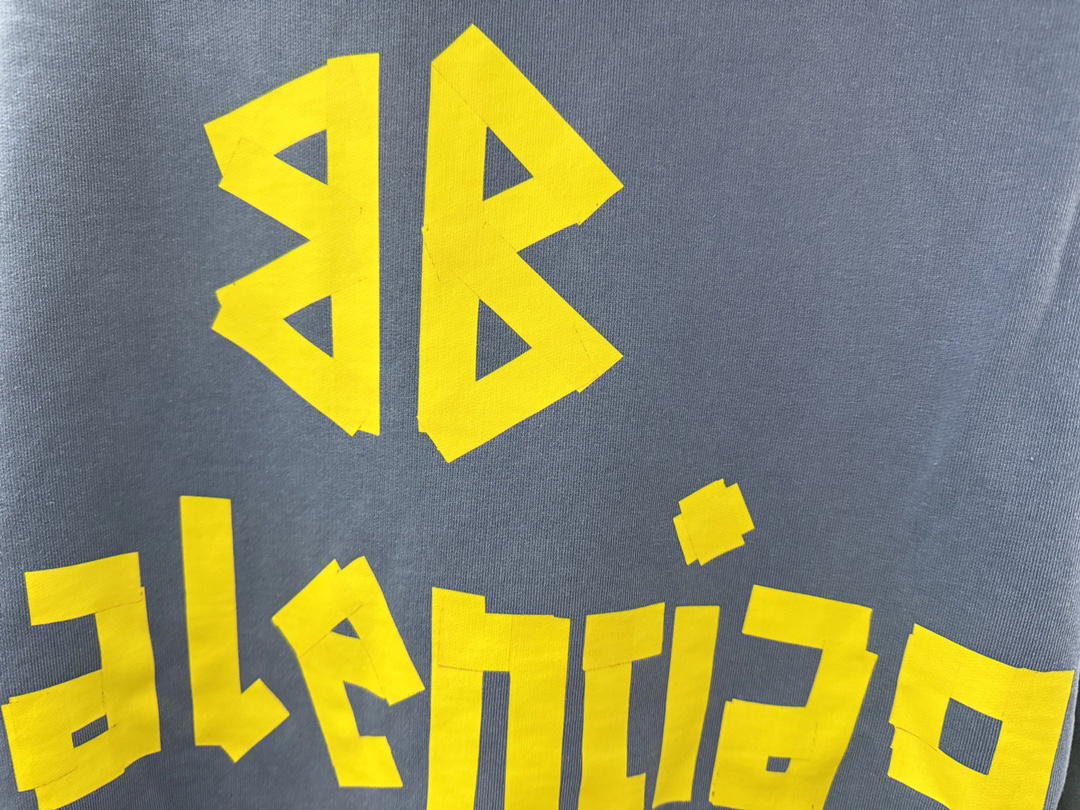 Tape Hoodie Sweatshirt