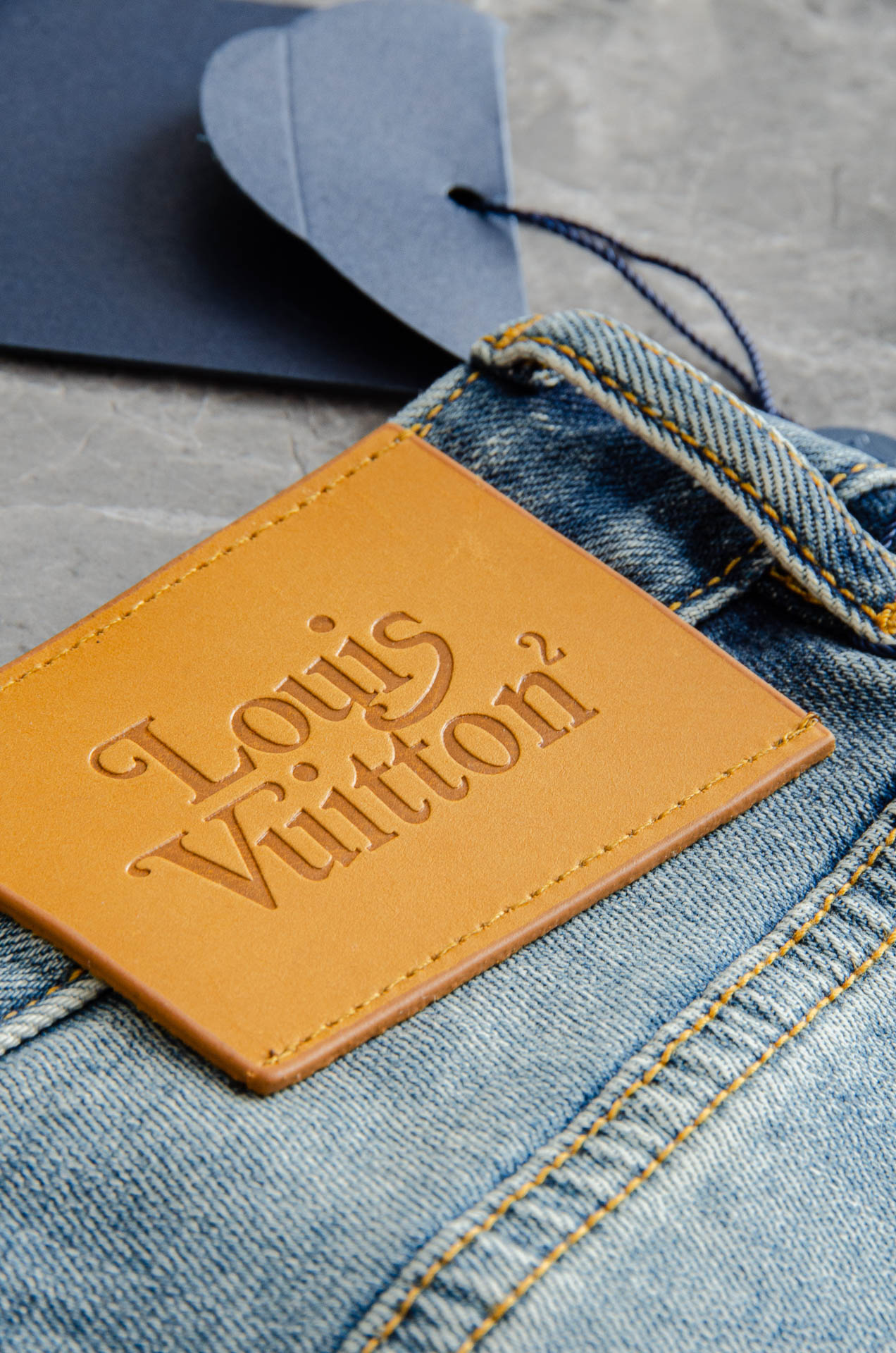 2025SS Men's Fashion Straight-Leg Denim Jeans