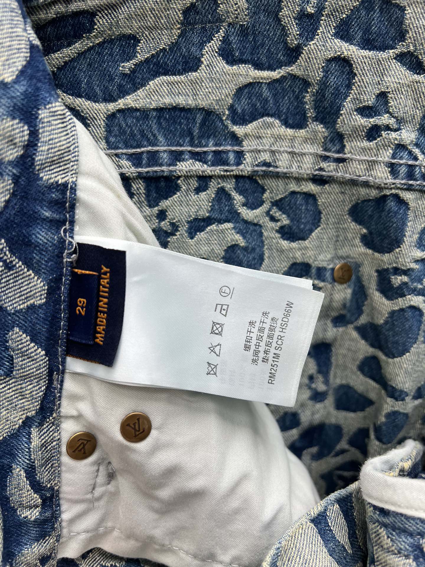 25SS New Washed Utility Denim Pants