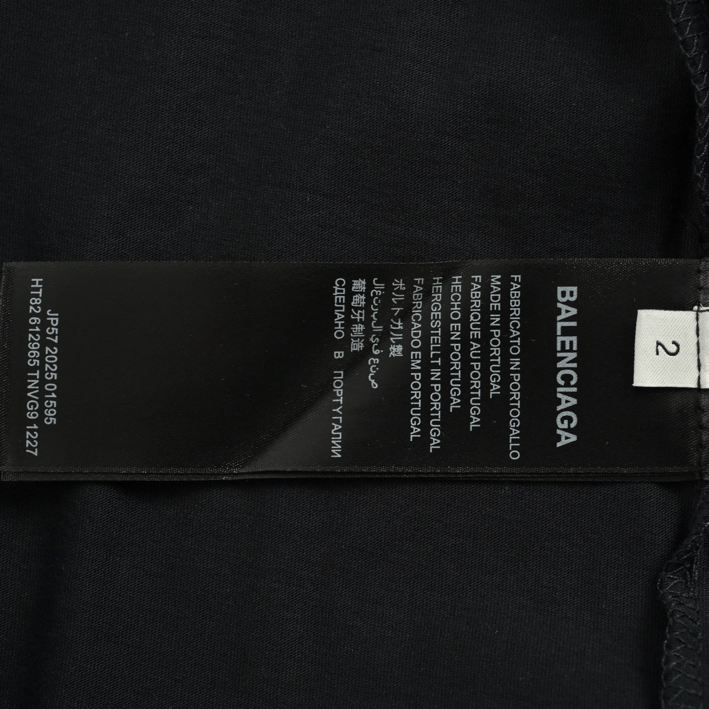 25FW Ring Size Label T-Shirt