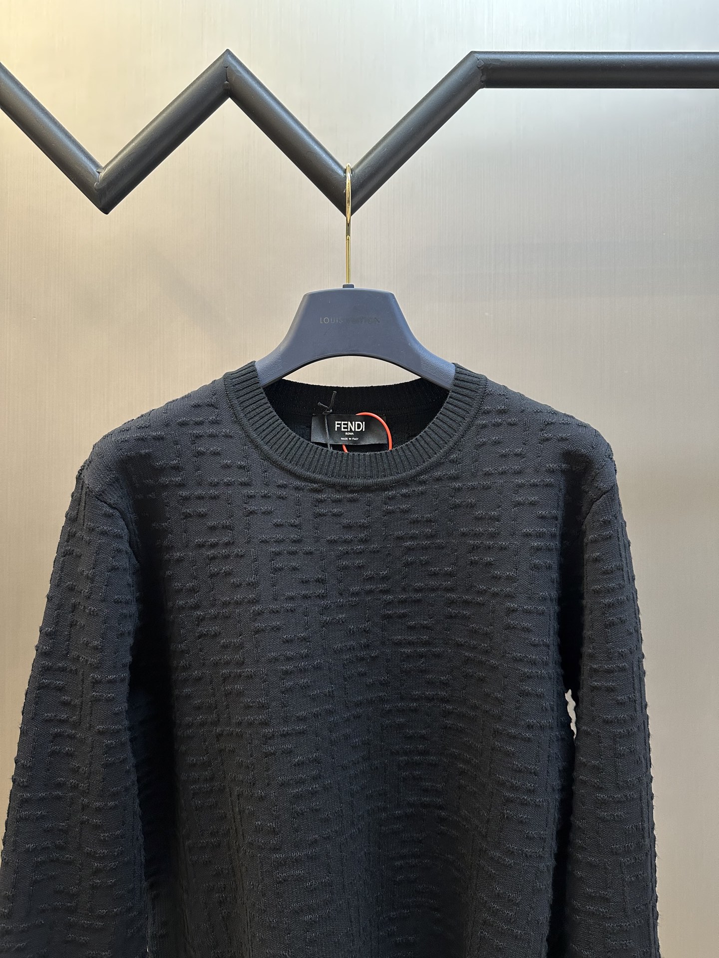 All-over FF Jacquard Knit Sweater