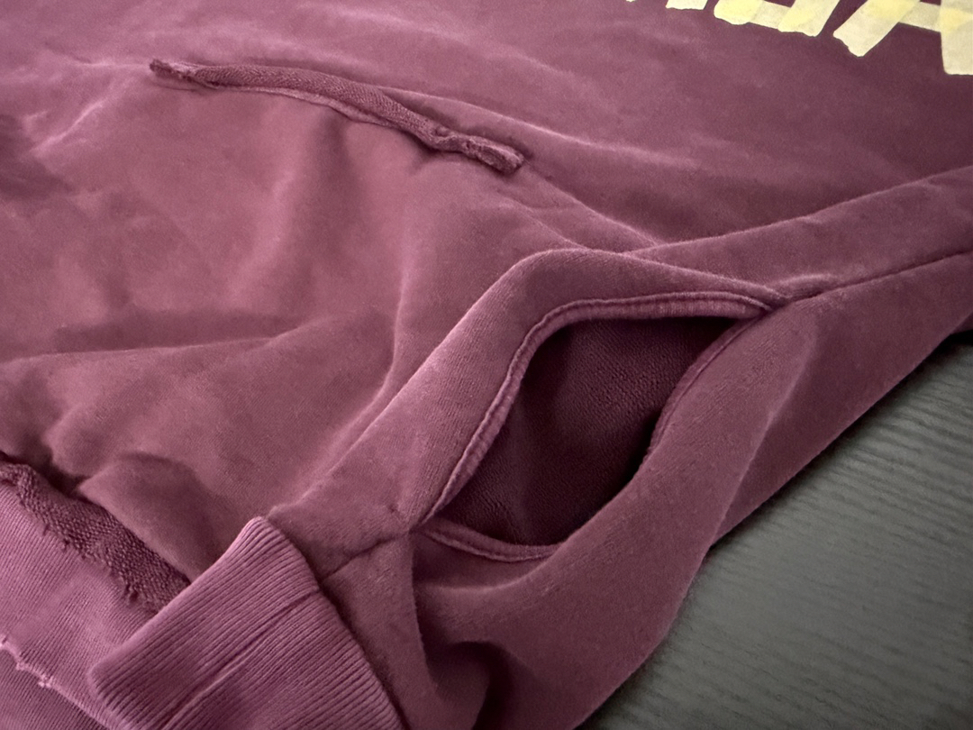 Tape Hoodie Sweatshirt