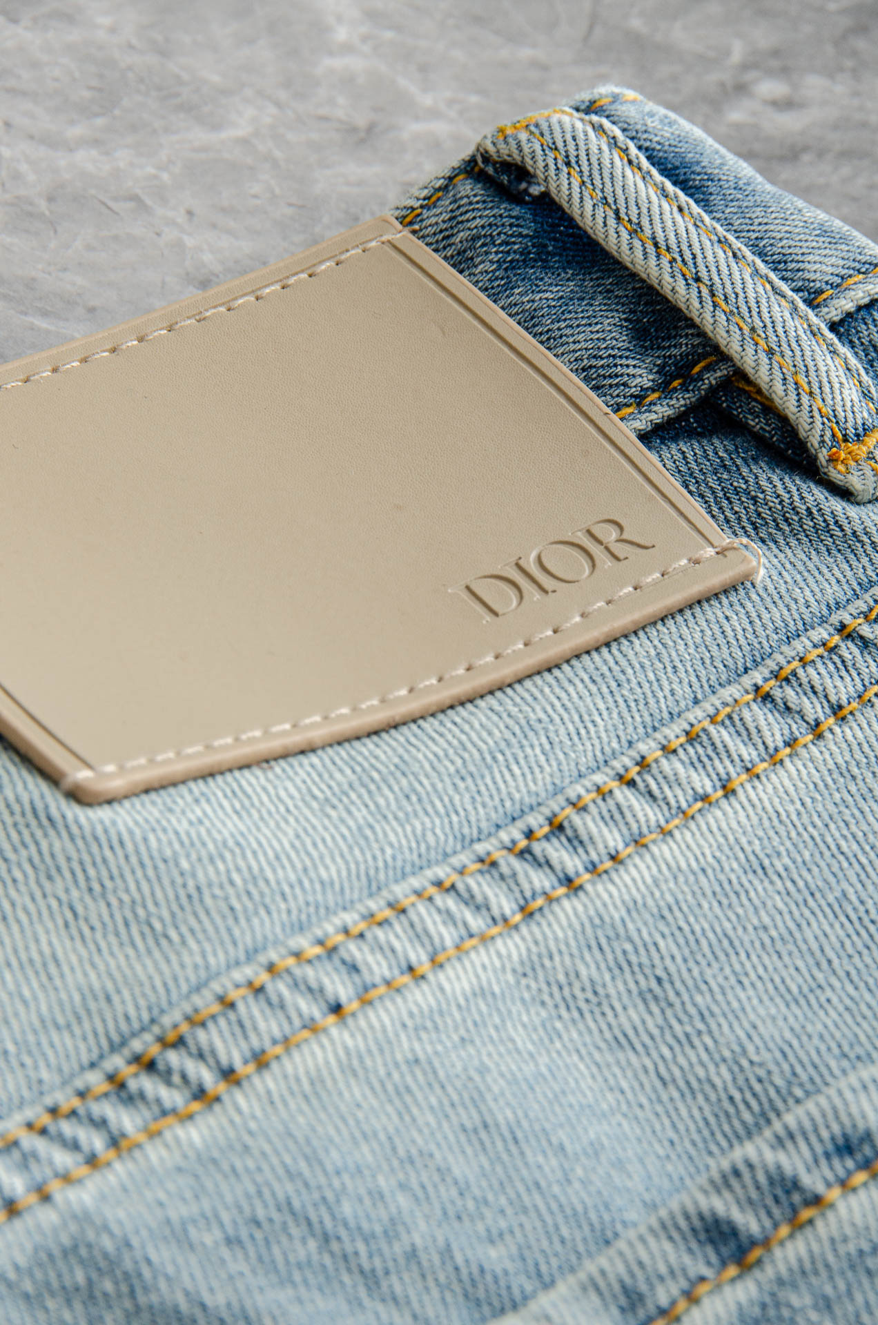 2025SS Men's Fashion Straight-Leg Denim Jeans