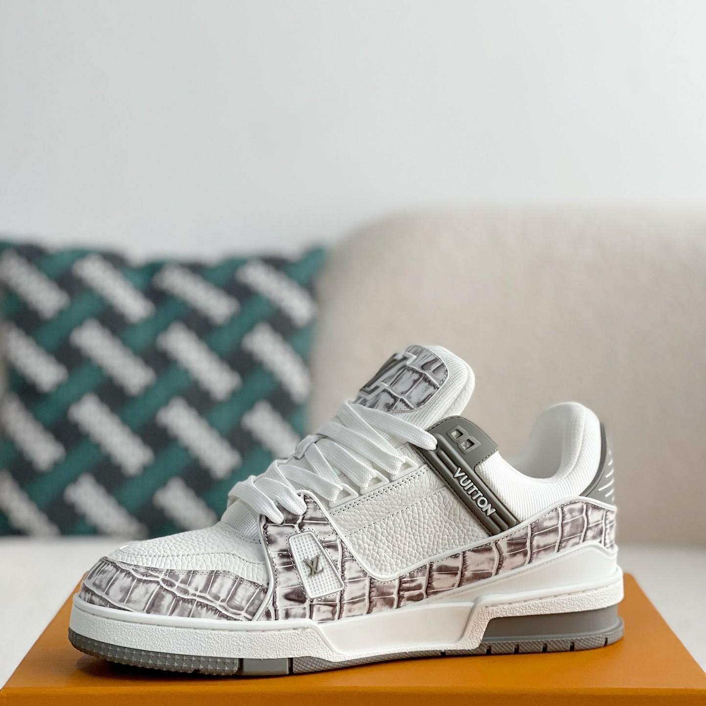 Crocodile Scale Sneakers