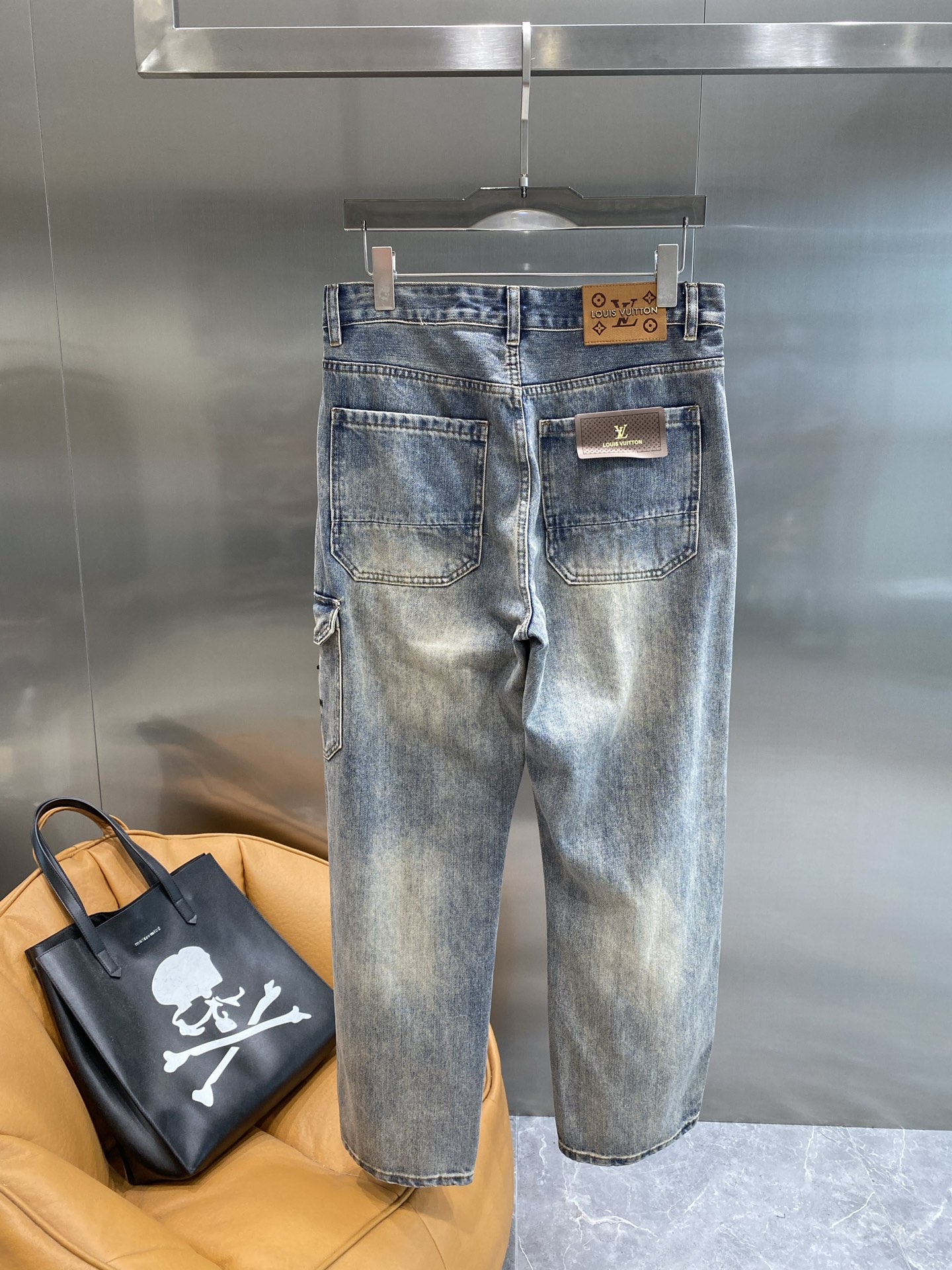 Classic Vintage Blue Washed Jeans