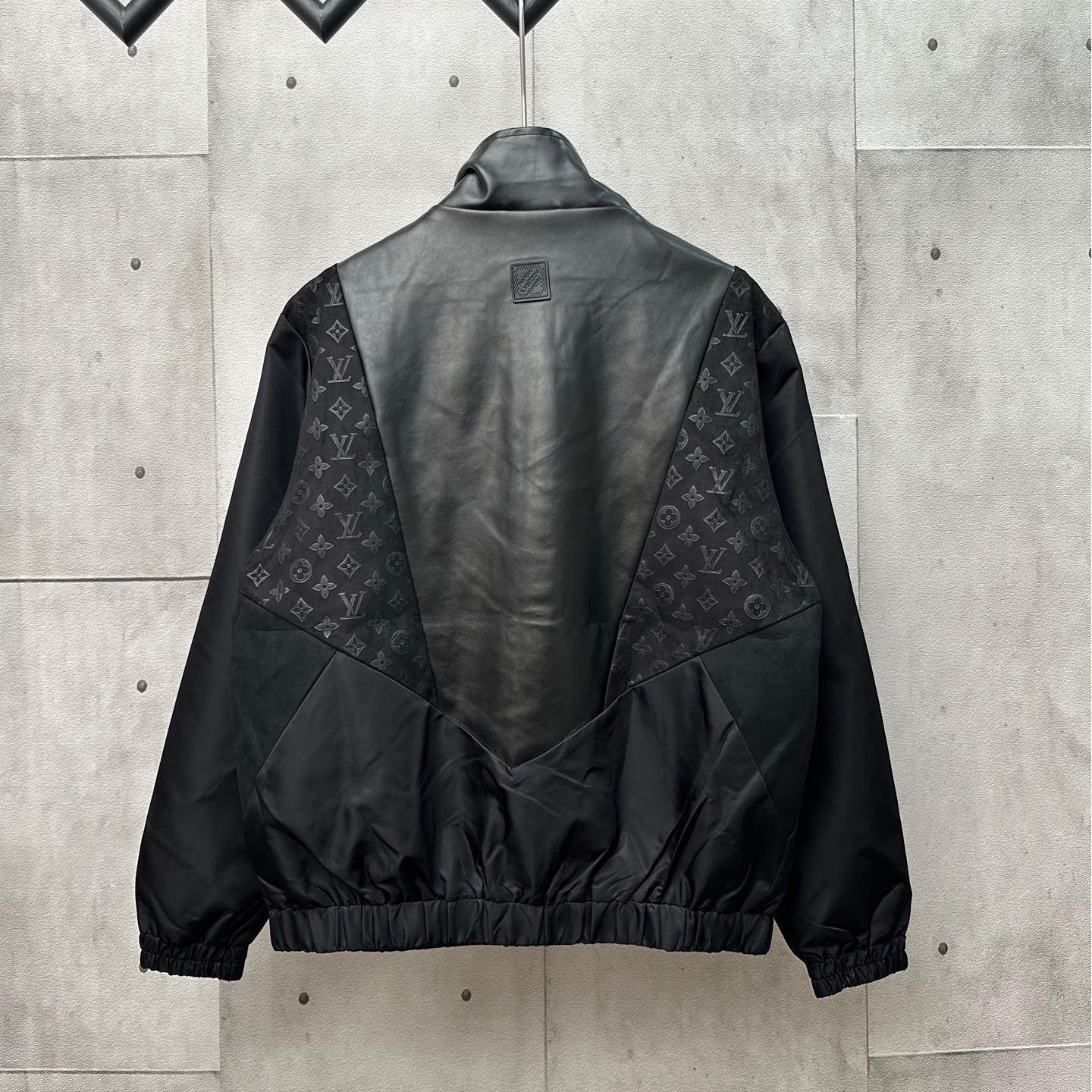 Dark embossed velvet jacket