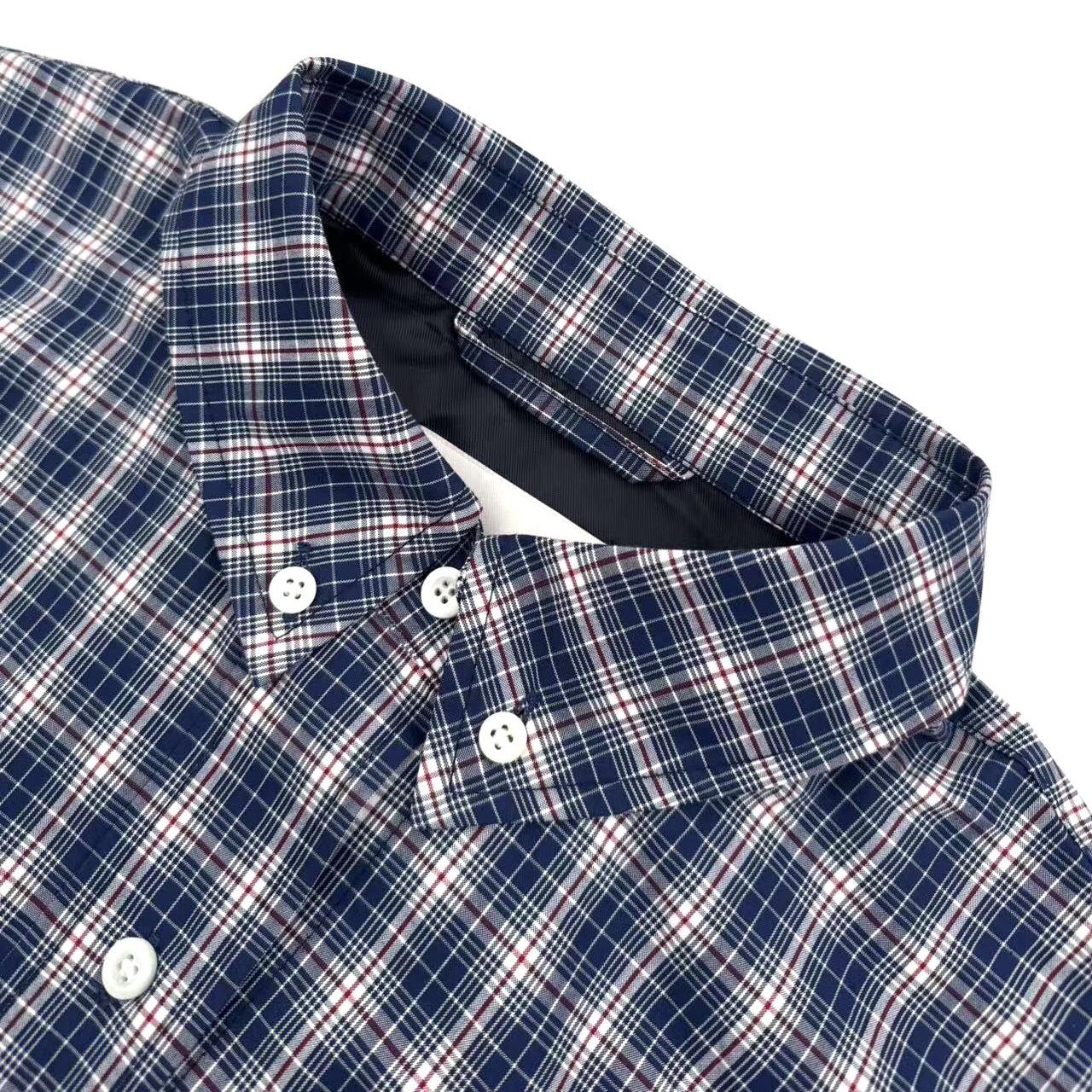 Embroidered check jacket