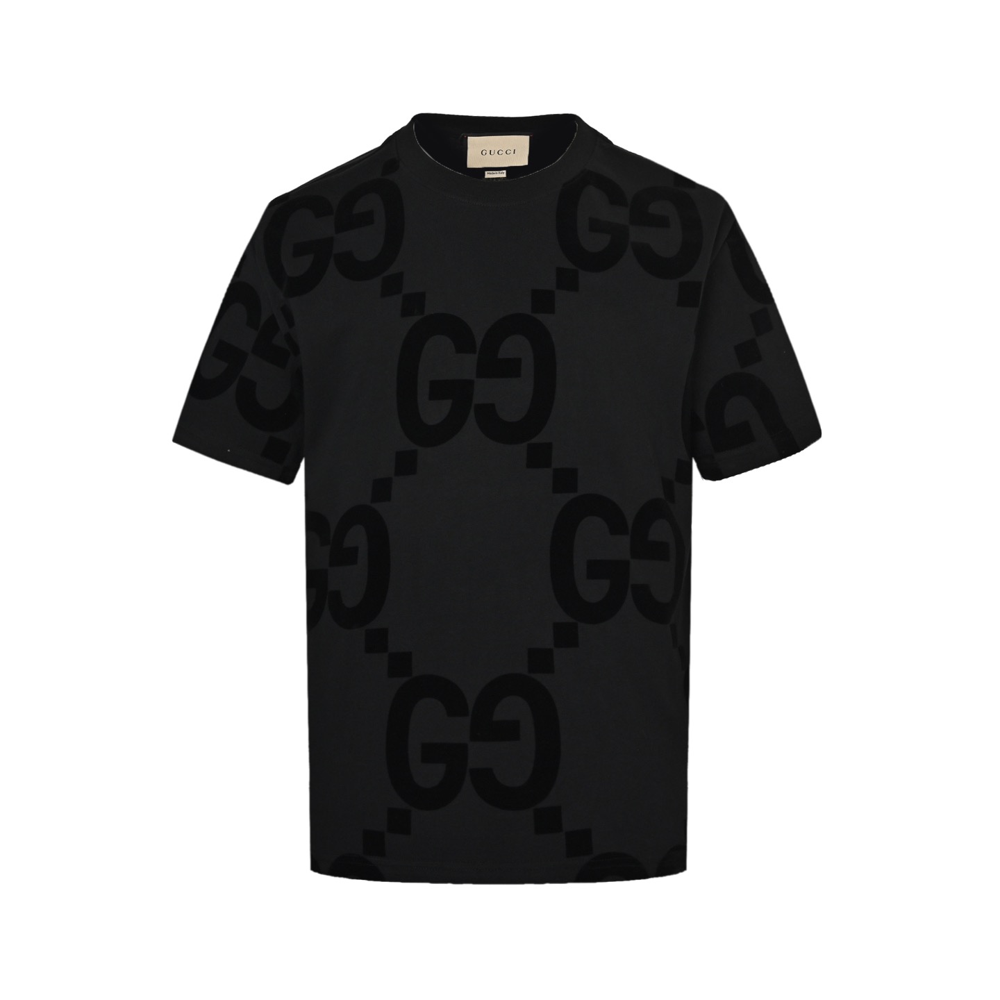 25SS Double G Flocked T-Shirt