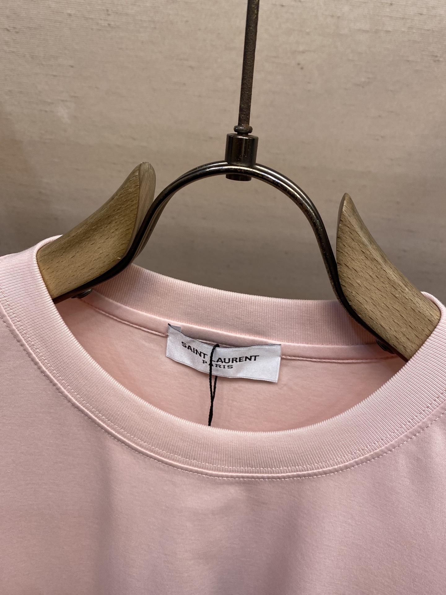 Mulberry Silk Embroidered Short-Sleeve T-Shirt