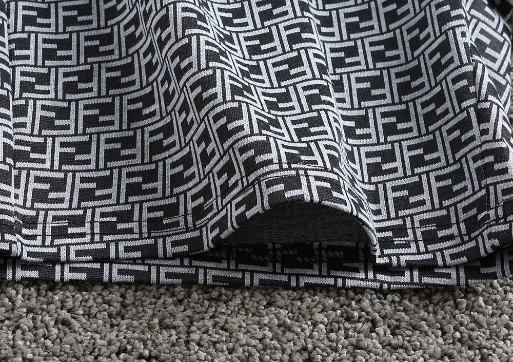 Knitted Jacquard Shorts