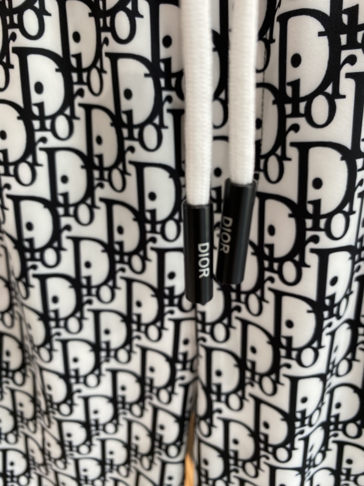 Classic Black and White Shorts