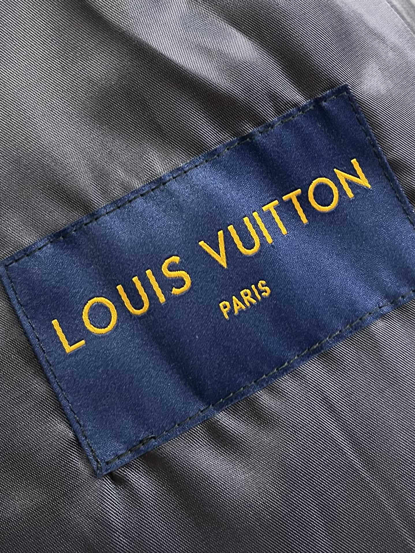 Cloud Panel Leather Jacket