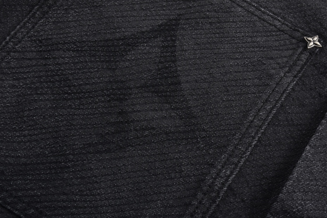 Gradient Logo Denim Jacket