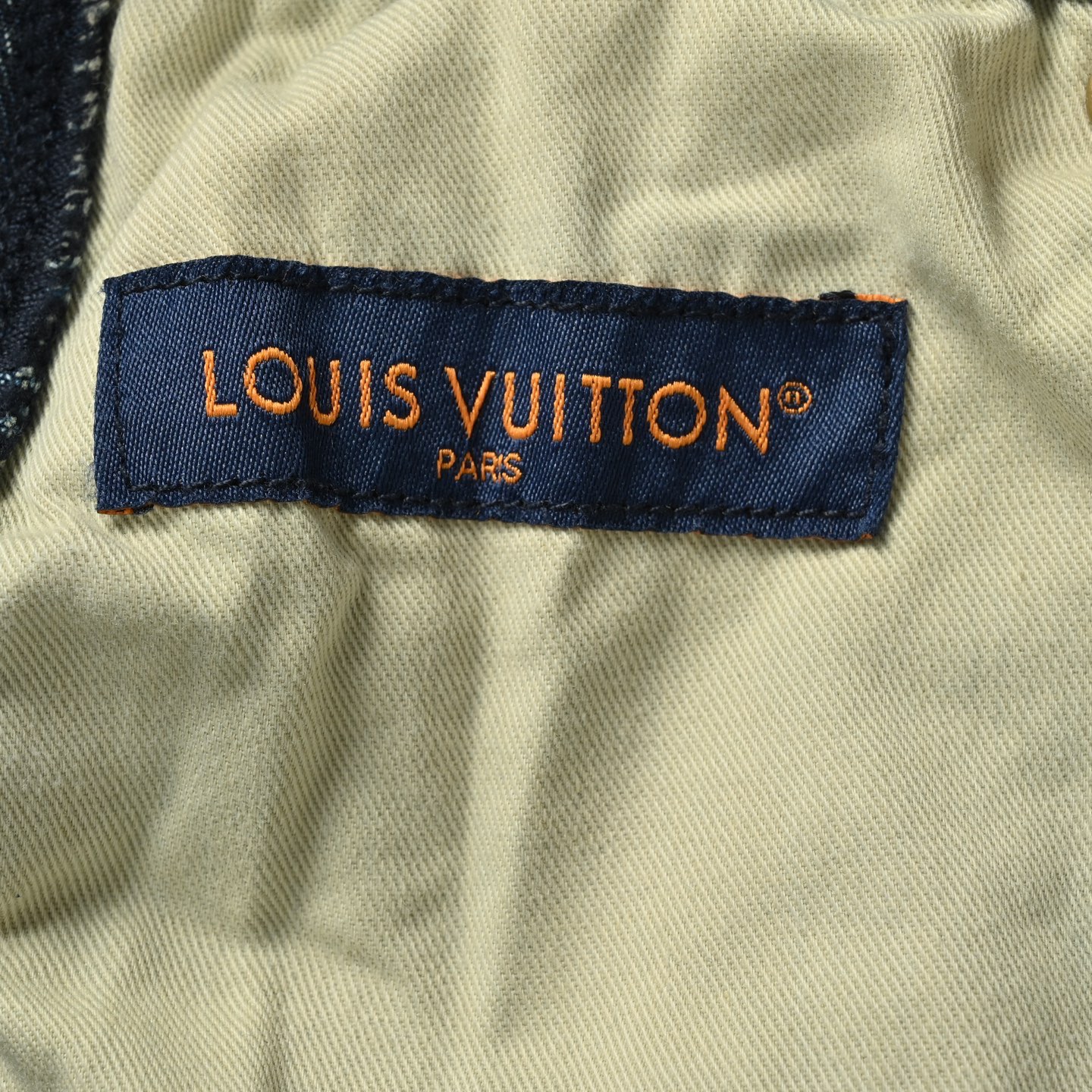 Retro Printed Denim Shorts