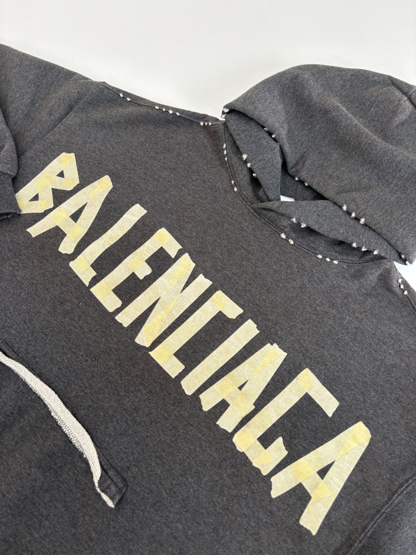 24FW Masking Tape Stripe Hoodie