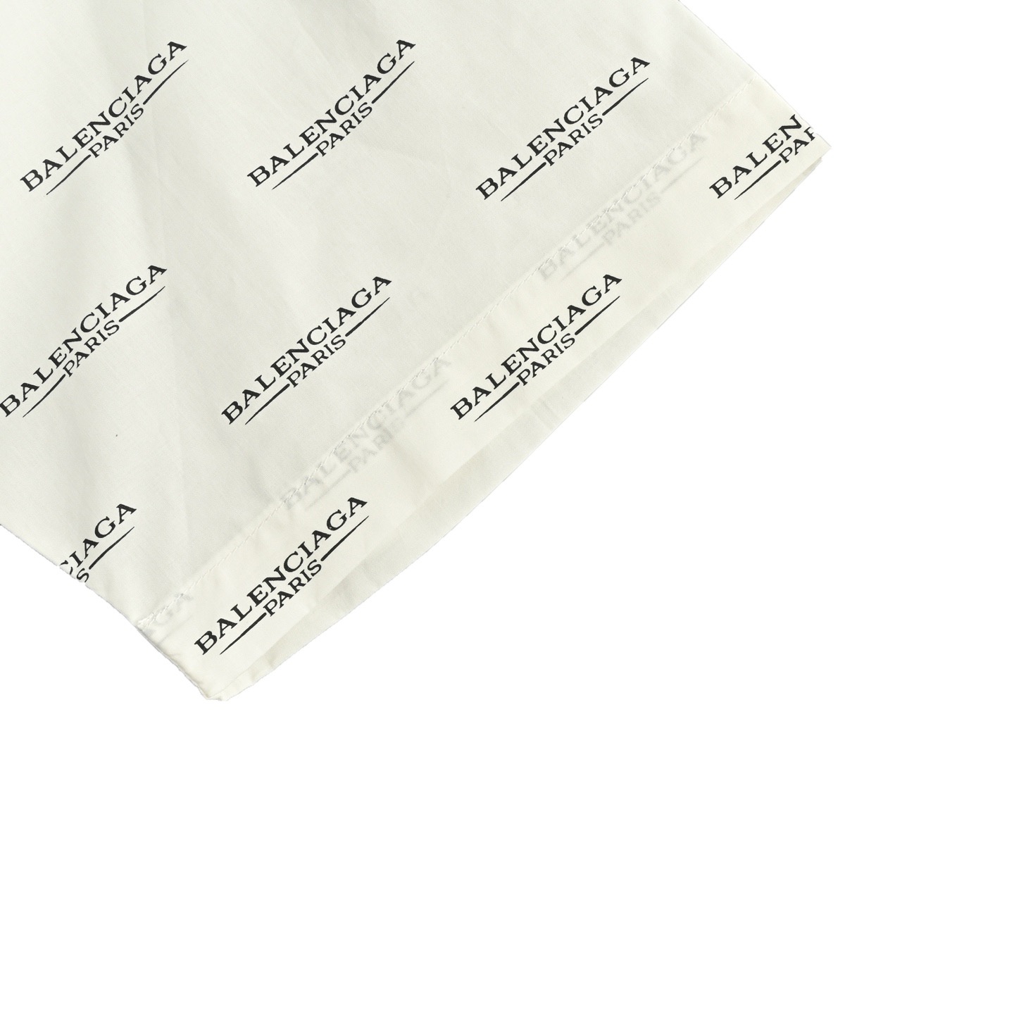 25ss All-over Print Letter Logo Short Sleeve Shirt