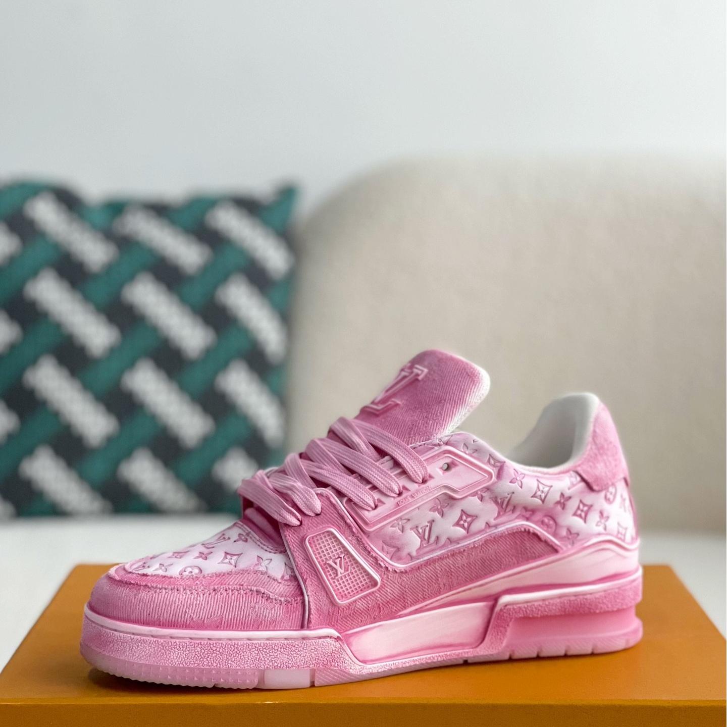 Pink TRAINER Basketball Sneakers
