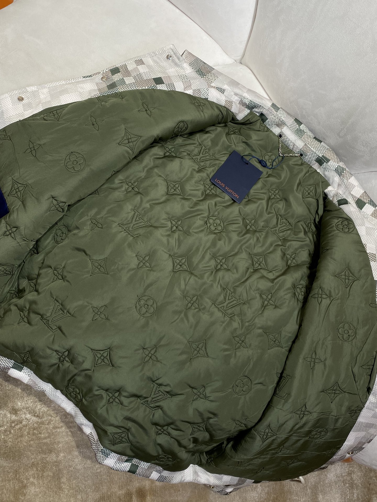 Year of the Snake Limited Edition Plaid Embroidered Coat Jacket