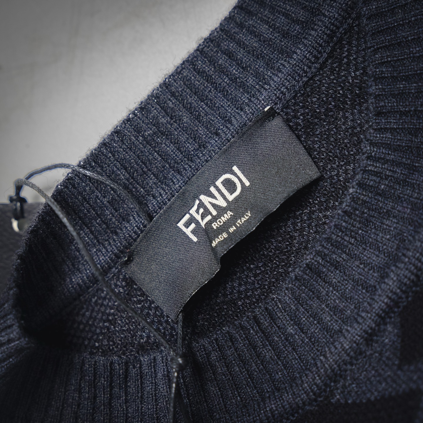 Diagonal Twill FF Pullover Knit Sweater