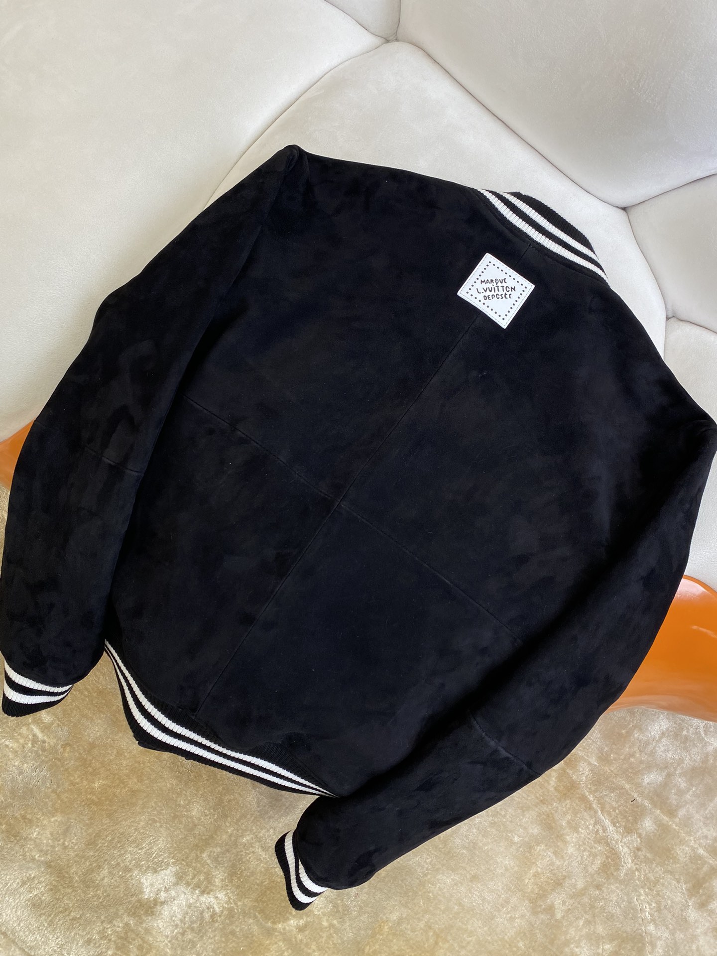 Rhinestone Suede Jacket