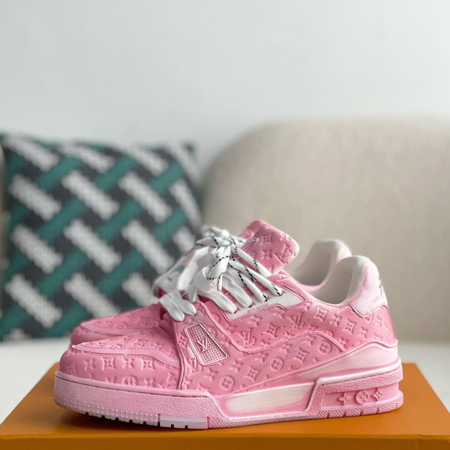 Pink Trainer Sneakers