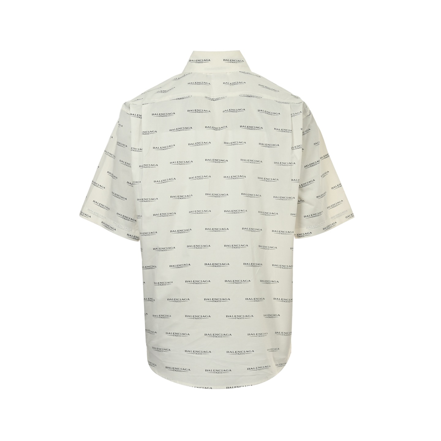 25ss All-over Print Letter Logo Short Sleeve Shirt