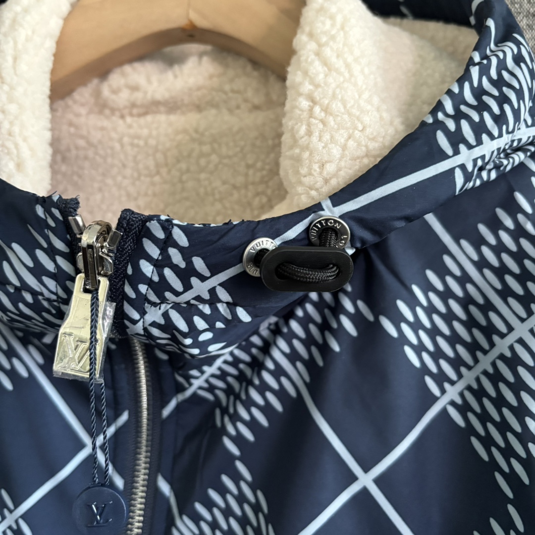 Hooded Reversible Long Sleeve Jacket