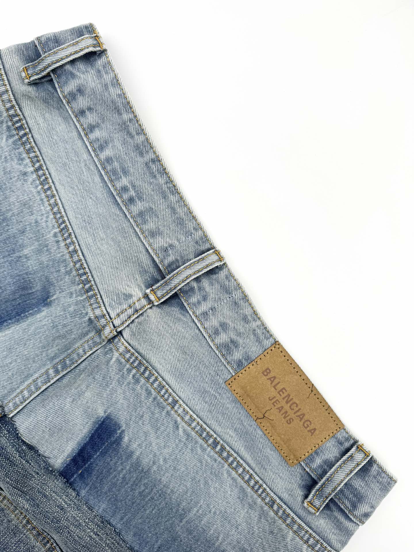 Men's Patch Pocket Denim Jeans