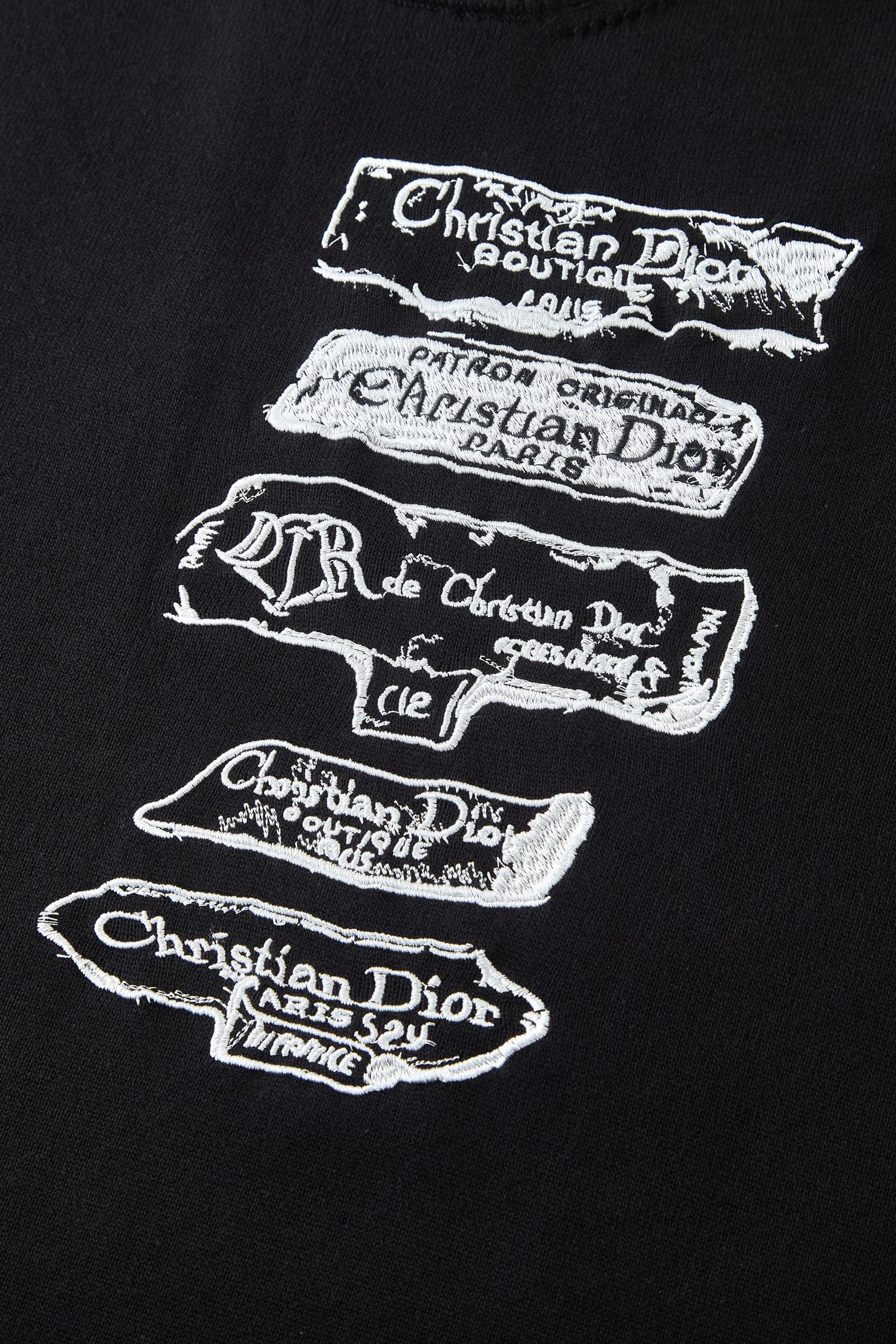 Embroidered Wool Cardigan