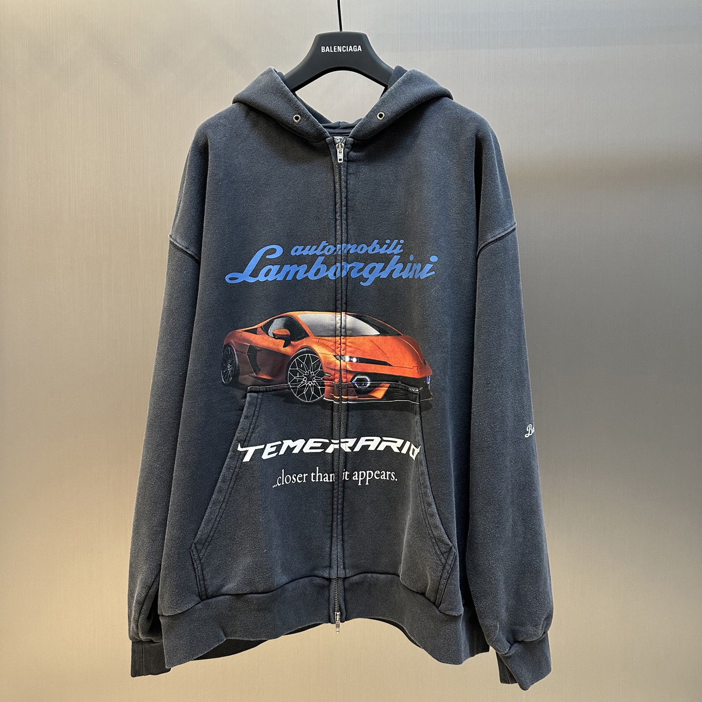 Lamborghini Collaboration Zip-up Hoodie