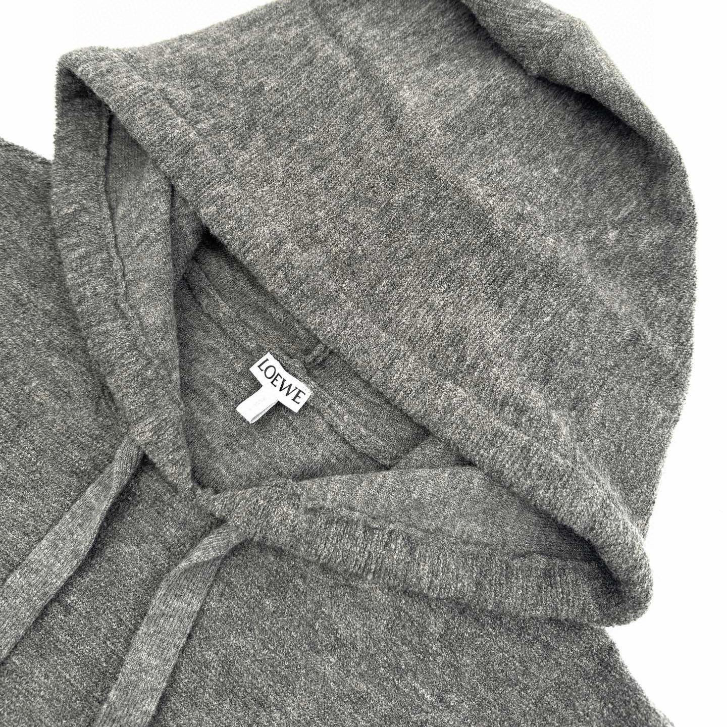 Embroidered Hooded Sweater