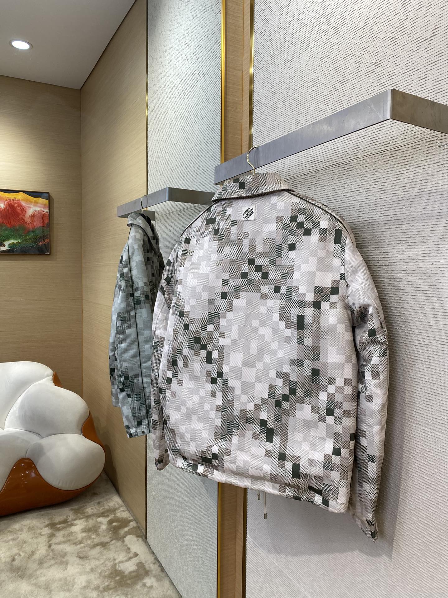 Year of the Snake Limited Edition Plaid Embroidered Coat Jacket