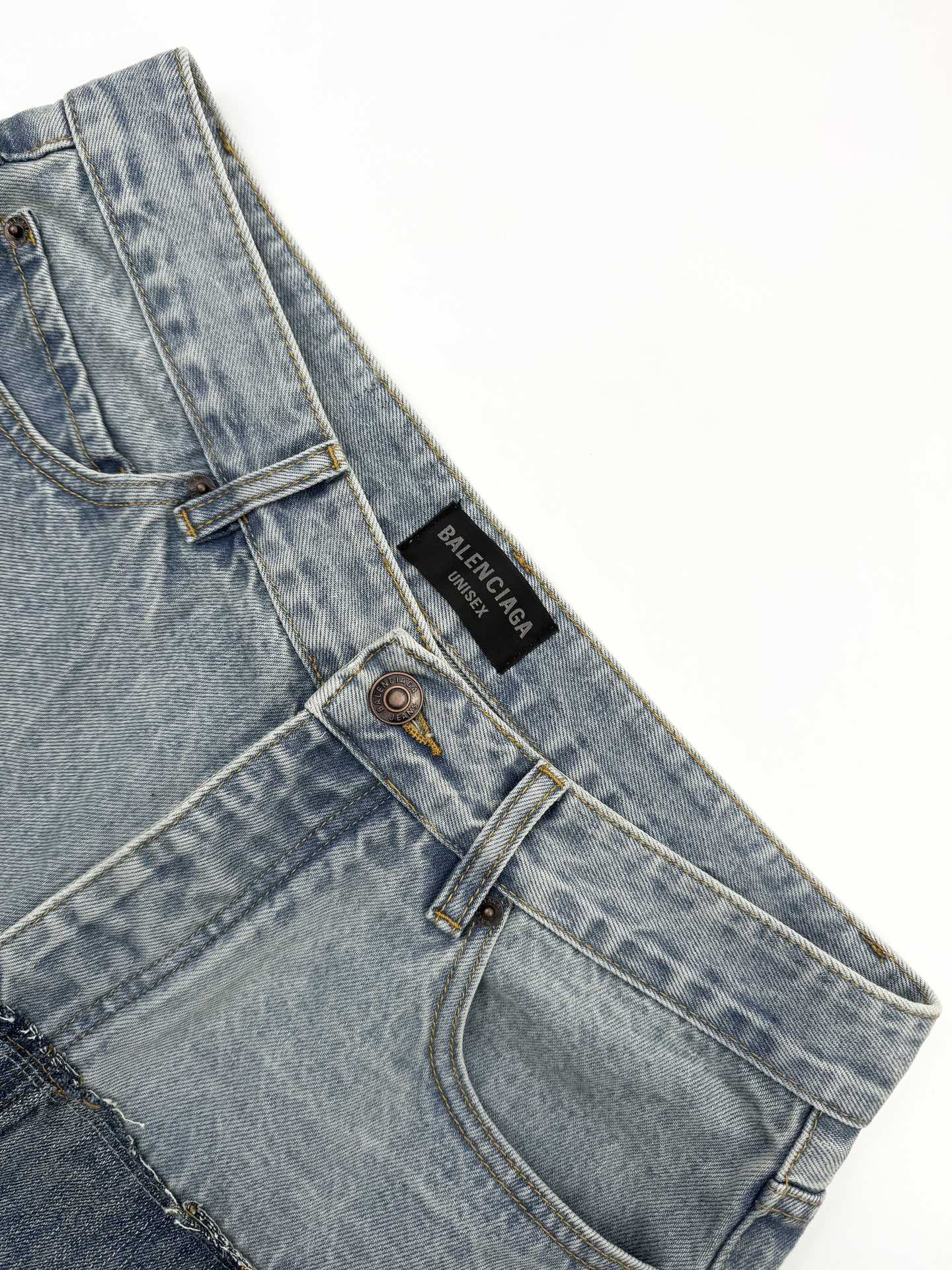 Men's Patch Pocket Denim Jeans