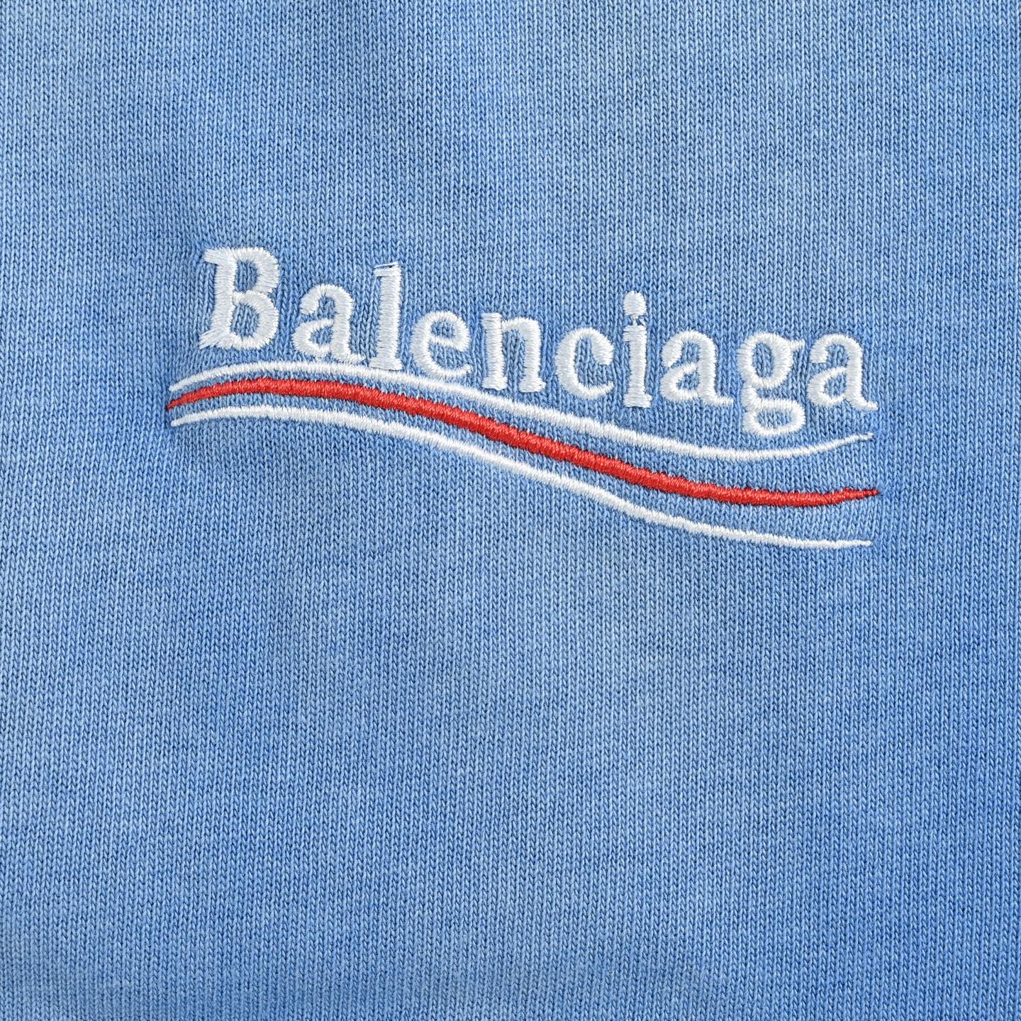 Retro Washed Coke Wave Embroidered T-Shirt