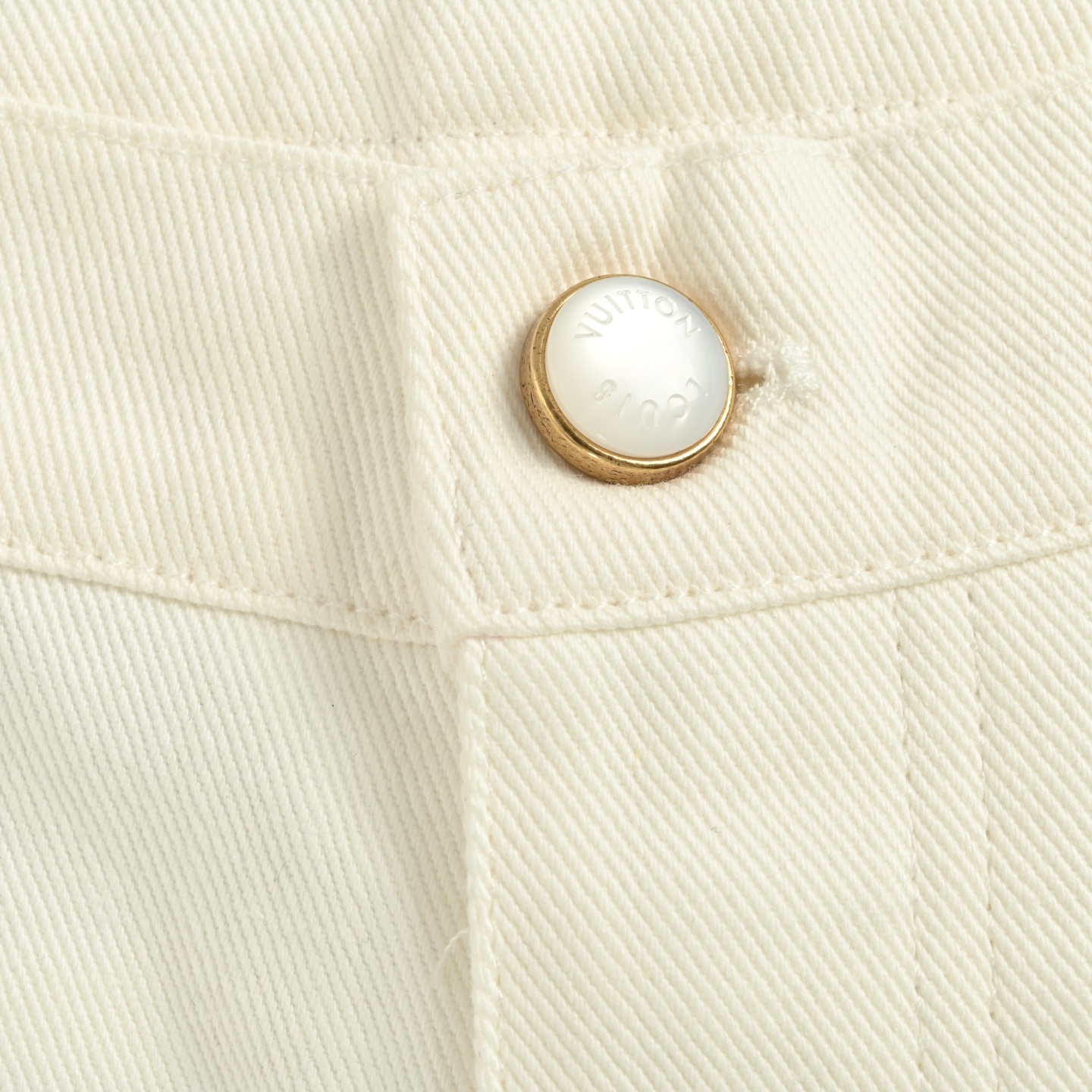 25SS pocket embroidered denim trousers