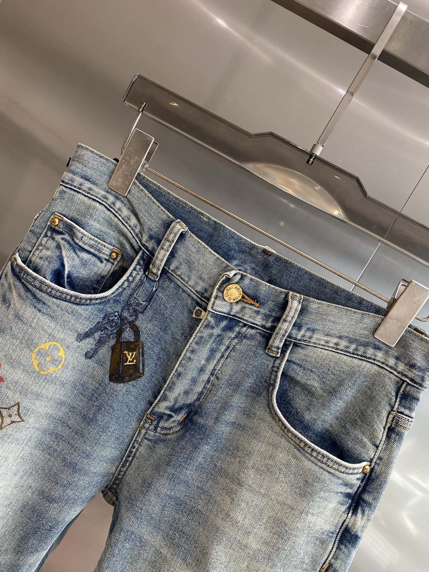 2025SS Spring/Summer New Men's Jeans