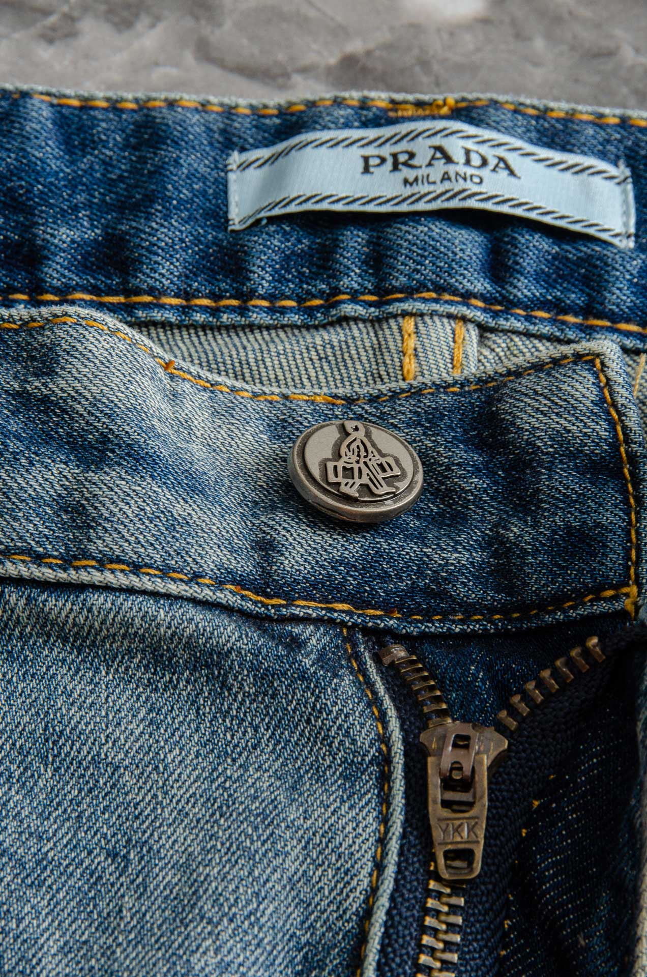 2025SS Men's Fashion Straight-Leg Denim Jeans