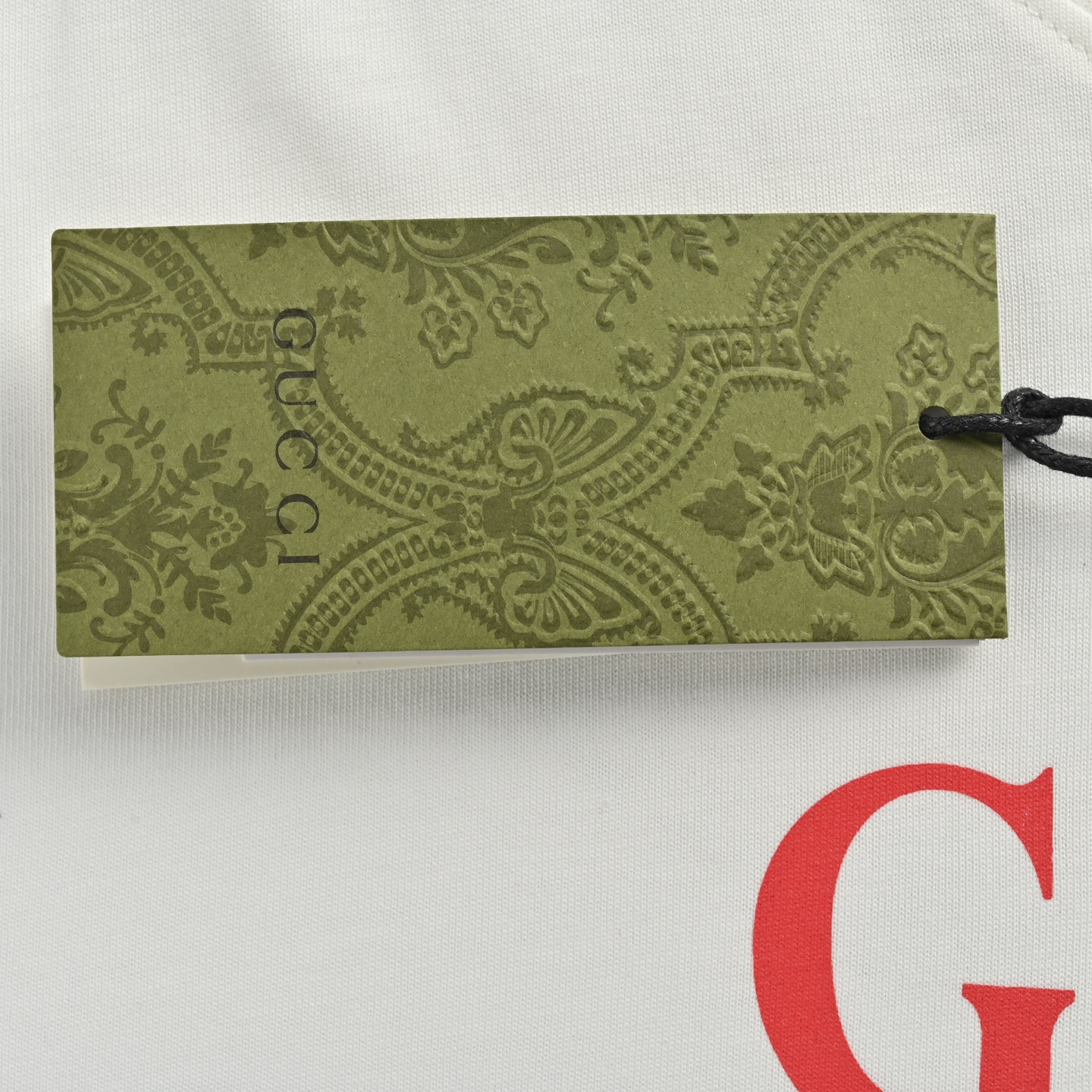 25SS Shadow Belt Logo T-Shirt