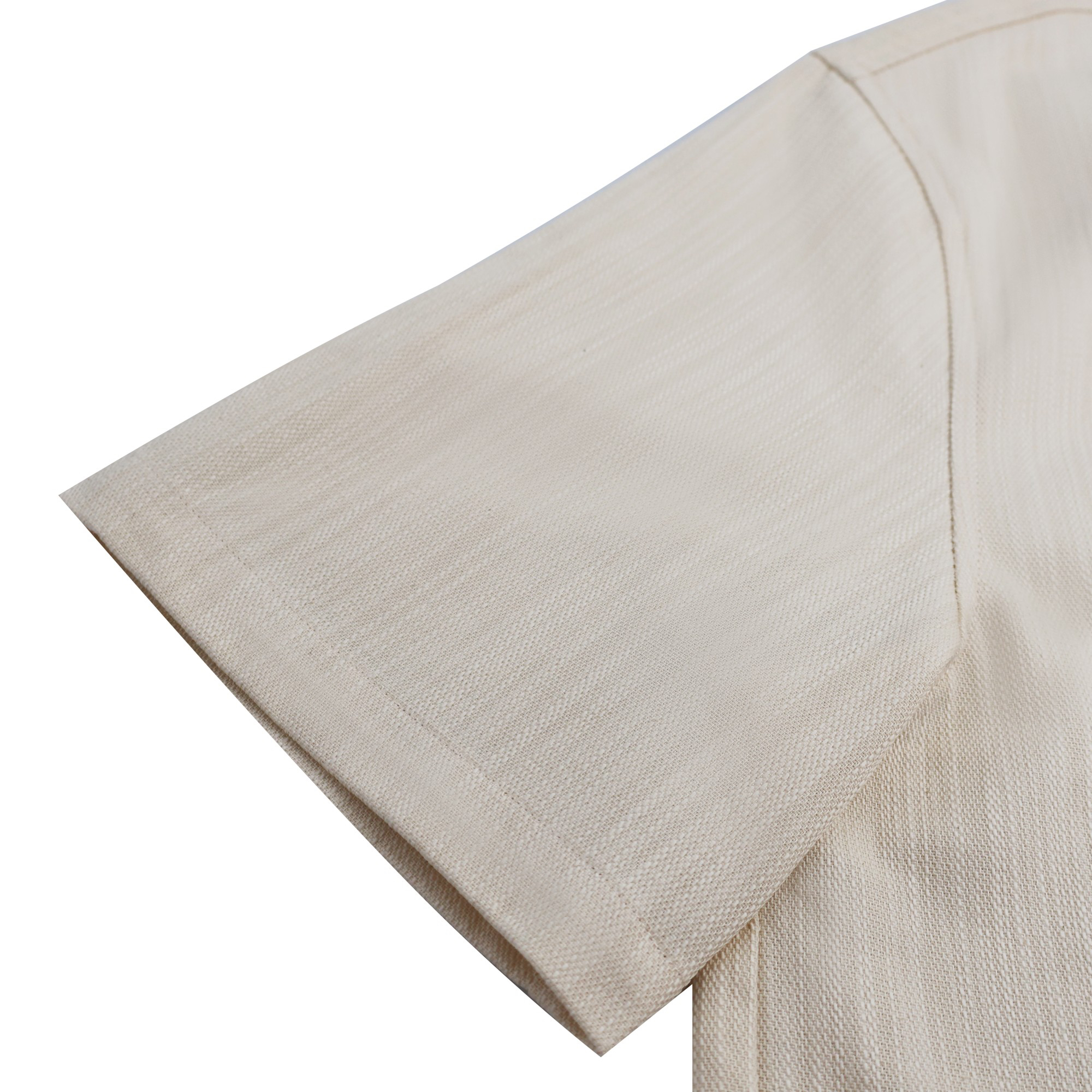 Mulberry silk blend short-sleeved shirt